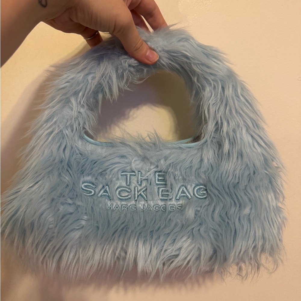 The Faux Fur Mini Sack Bag